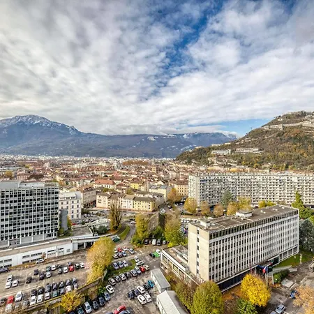 Appartement #hj The Mont-blanc Tower Breathtaking View Of The Summits